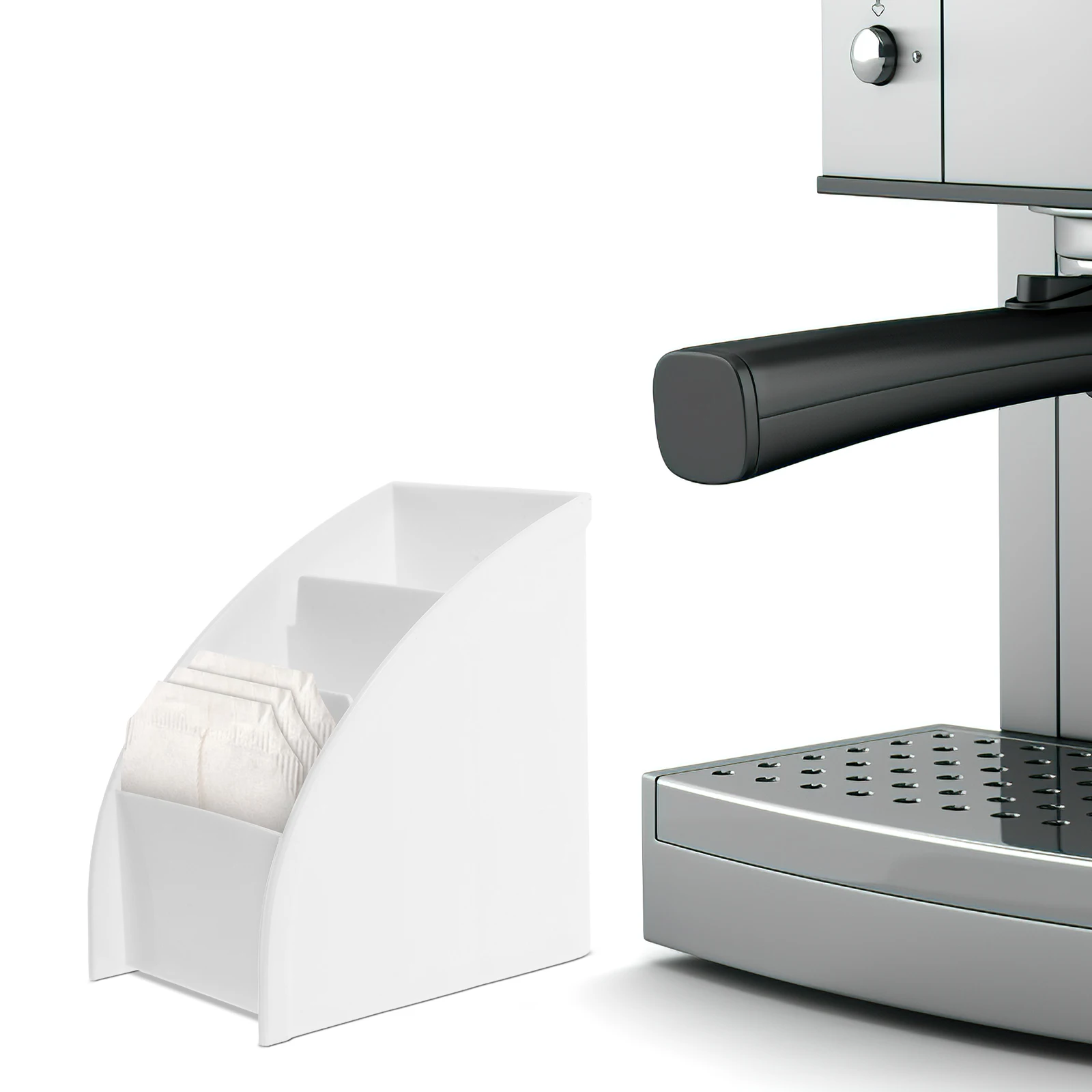 

1 шт., коробка для хранения кофе, отделение для чайных пакетиков, органайзер, прозрачная кухонная стойка для домашнего офиса, отеля, пакетик сахара