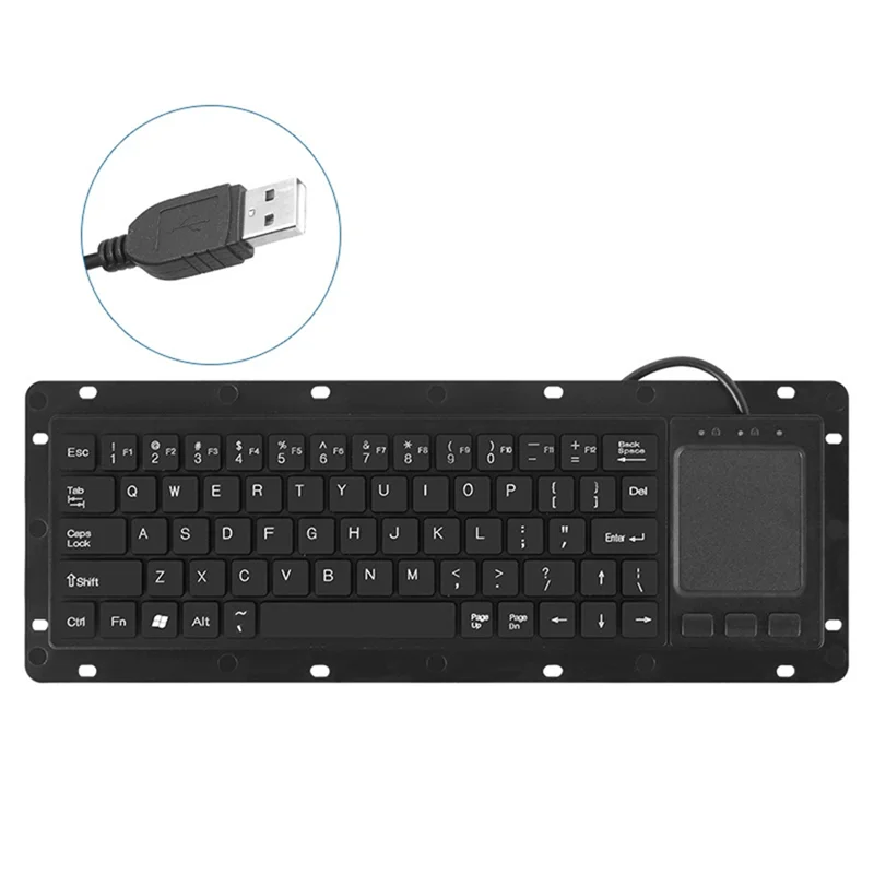 

Промышленная USB-плата Exquisite-Industrial с клавиатурой, сенсорной панелью и высокопрочным трекпадом для медицинских и охранных систем USB Touc