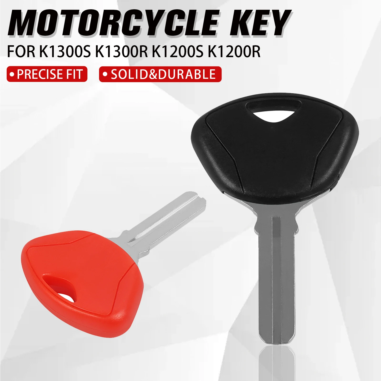 1/2 PCS Motorcycle Accessories Blank Key Uncut Blade For BMW F650GS F800GS F800ST K1300S K1300R K1200S K1200R K1200RT S1000RR