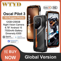 Blackview Oscal Pilot 3 Rugged Phone 12GB+256GB Night Vision 6.56'' FHD+2.4K 120Hz Display Android 15 7500Amh NFC 5G Smartphone