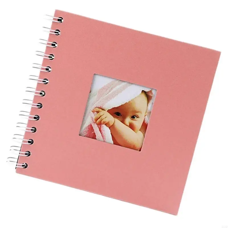 Baby Photo Album Creative Scrapbook Newborn Photography Book for Documenting Growth from Kindergarten to Special event
