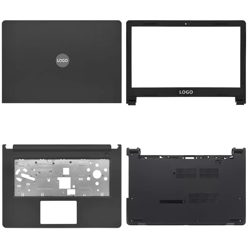 

New For Inspiron 3467 3465 3468 3478 3476 Laptop LCD Back Cover Front Bezel Upper Palmrest Bottom Base Case Keyboard Hinges