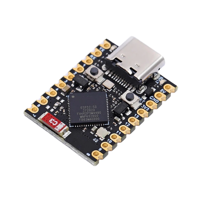 Płytka rozwojowa ESP32-S3 SuperMini z USB Type-C, wbudowanym Wi-Fi i Bluetooth, tryb dwumodowy, pełny układ pinout IO, mikrokontroler o niskim poborze mocy. — zdjęcie produktu 3