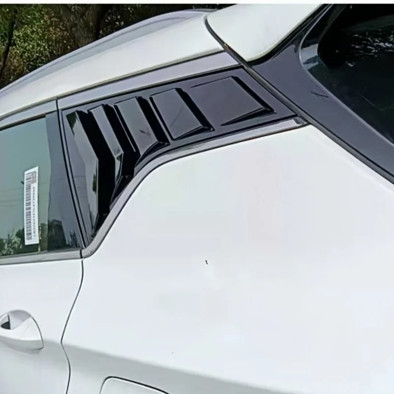 لجيلي كولراي بروتون BelGee X50 2019 ~ 2025 نافذة السيارة الخلفية الجانب تنفيس مصراع كوة غطاء الكسوة الديكور ضبط الملحقات #2