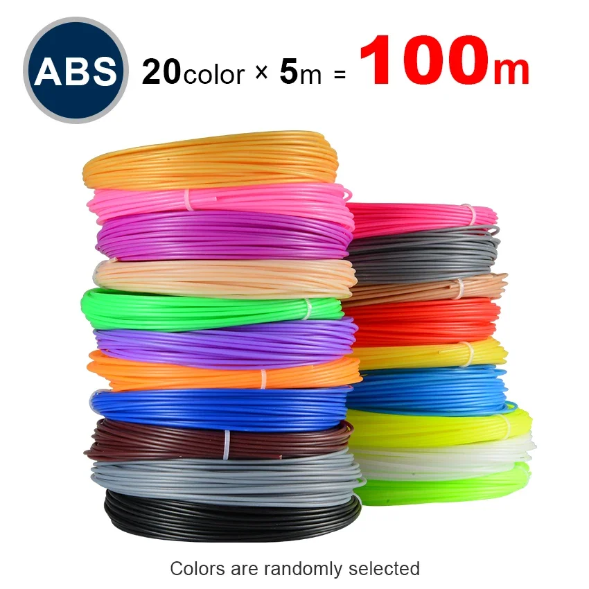 3D Printer ABS  Pen PLA Plastic 20 Colors  1.75 No Pollution Perfect   Special  Filament  1.75mm 