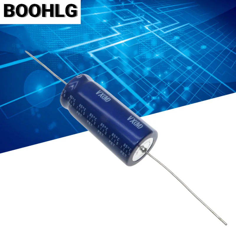 2 шт. оригинальный электролитический конденсатор 4700 мкФ 25 В 25 В 4700 мкФ 18X40 VX синий халат осевой