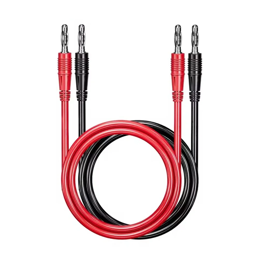 Multimeter-Prüfkabel-Set Digitale Elektrische Prüfspitzen mit Krokodilklemmen Testpinzetten Drahtdurchdringende Rückspitzen