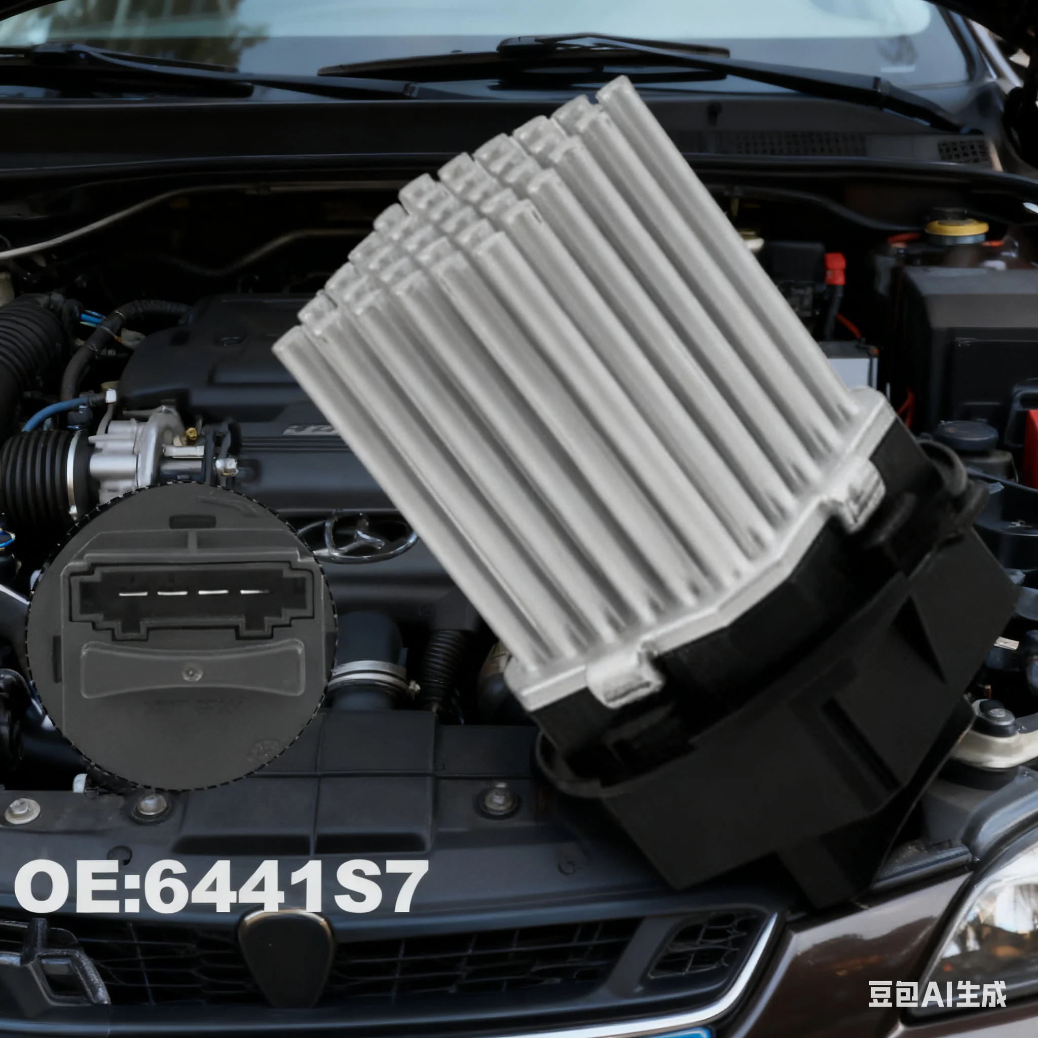 

For Peugeot307 407 Car \Heater \Blower \Motor \Resistor For C3 C6 C5 For C4 DS3 6441S7 \HVAC Systems \Blower Motor Resistor