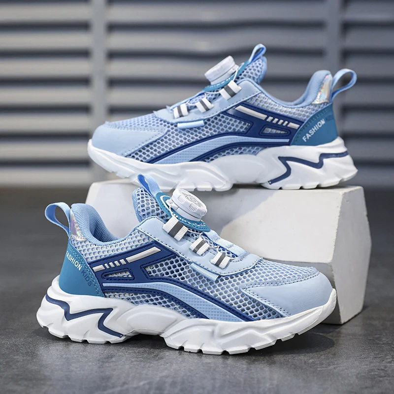 

Autumn Children's Boy Casual Shoes Outdoor School Sports Running Basketball Kids Sneakers Soft Design Non-slip Boy Shoes 6-12 Y