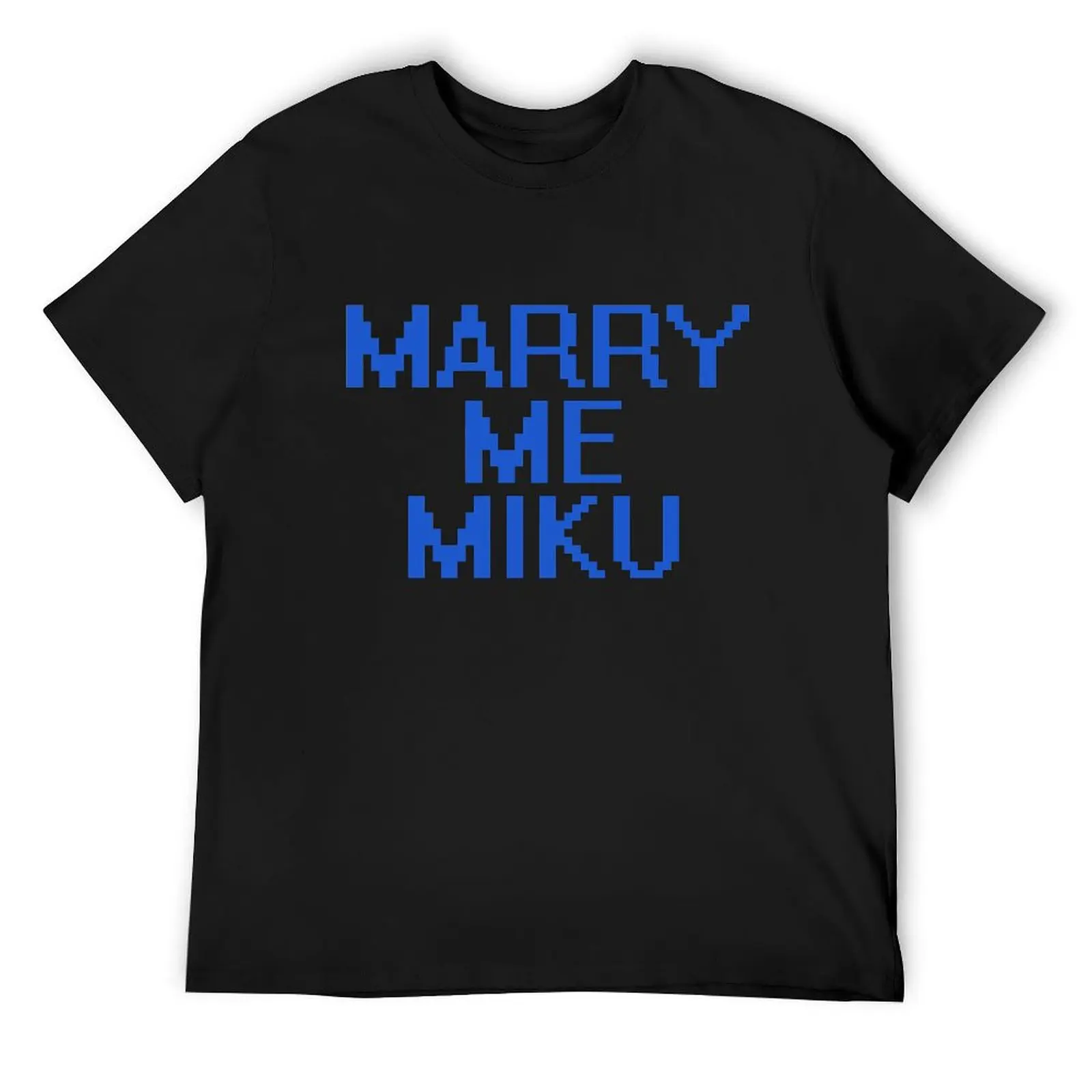 

Marry me Miku T-Shirt new gifts and t-shirts plus sizes vintage graphic tee mens t shirt