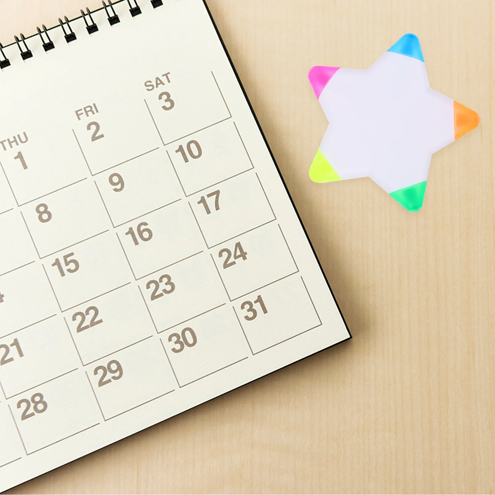 

5pcs Shape Fluorescent Pen Creative Highlighter For Students Writing Highlighter Supplies Colorful Marker Pens