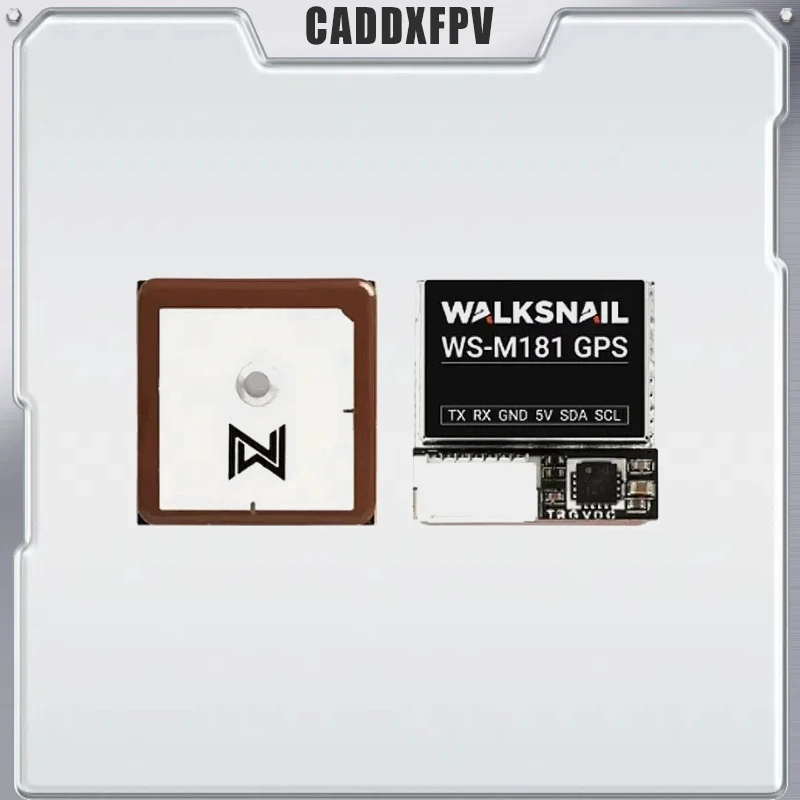 Walksnail WS-M181 GPS M10 GNSS BUILT-IN QMC5883 Compass Ceramic Antenna for RC Airplane FPV Freestyle Long Range DIY Parts
