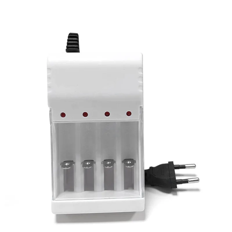 4 Slots Universal Battery Charger Batteries Charger for AA / AAA Ni-MH / Ni-Cd Batteries Rechargeable Battery EU US Plug