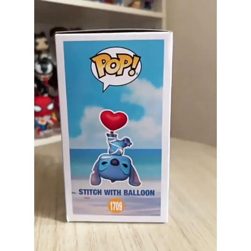 Funko POP Disney Lilo & Stitch Stitch with Heart Balloons Vinyl Figure Collectible Model Toy Cartoon Character Collection Gift - view 5