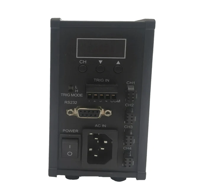 CCD Visual Light Source Lighting Industrial Camera Microscope Constant Voltage 24V Gray Flash Digital Controller