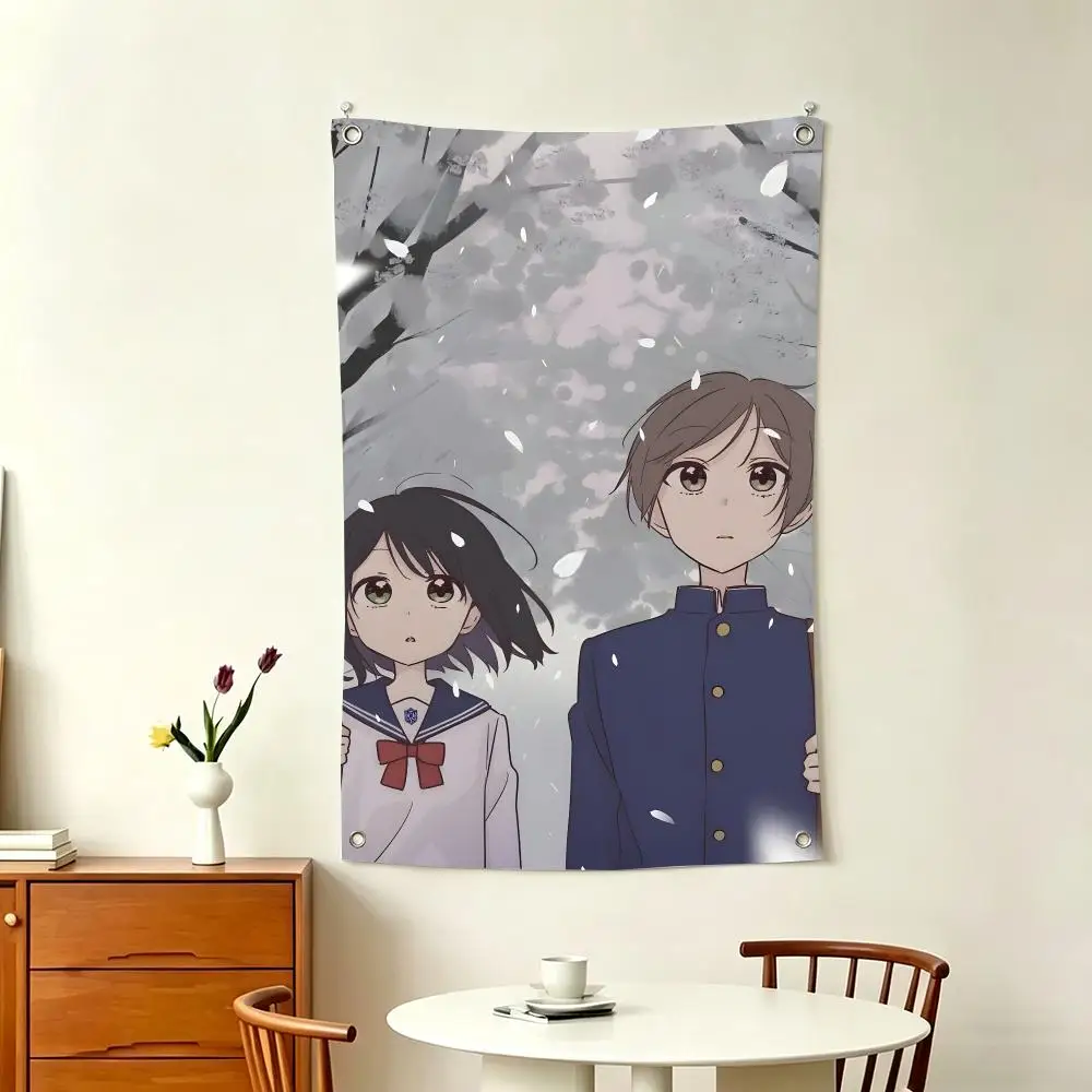 Anime S-Senpai wa Otokonoko Flags Home Decor Wall Hanging Vertical Flags Indoor Outdoor