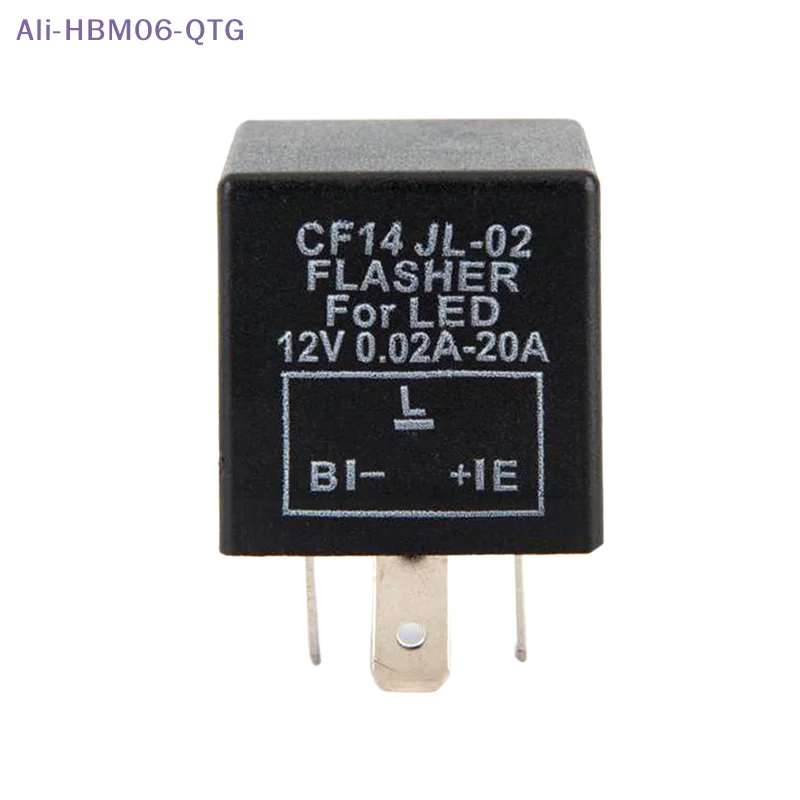 [New] Hot! NEW 3-Pin CF14 JL-02 EP35 Car LED Flasher Relay Fix Turn Signal Hyper Flash 12V