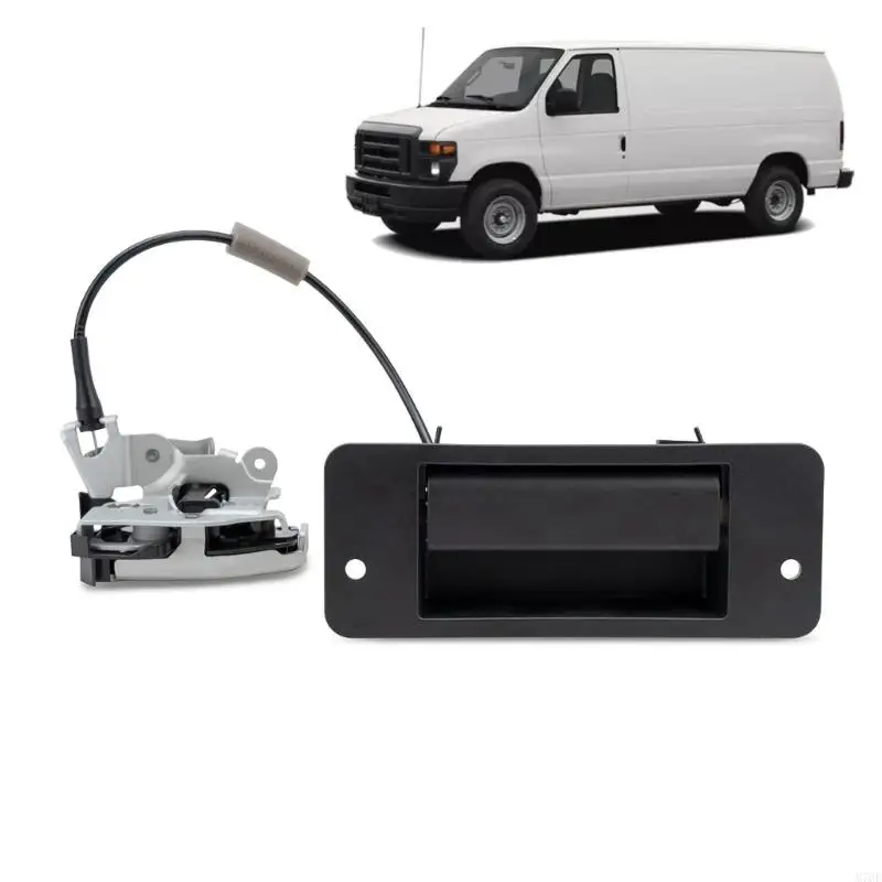 M76E Left Rear Lower Exterior Pull Handle for E150 E250 E350 E450 Cargo Door Position