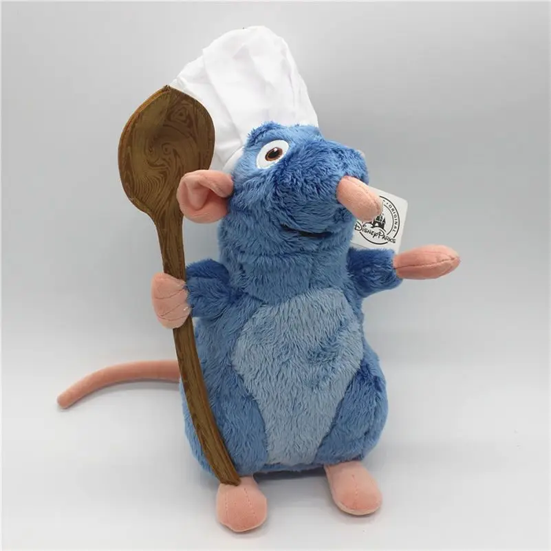 

Disney 30cm Ratatouille Remy Mouse With a Spoon Plush Toy Doll Stuffed Animals for Children Boy Gifts