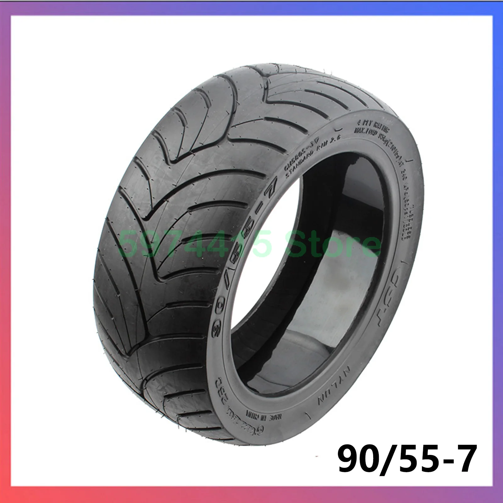 CST Tubeless Tire for Segway Ninebot GT1 GT2 Super Powerful Electric Scooter 90/55-7 Repaired Automatically Tyre Parts