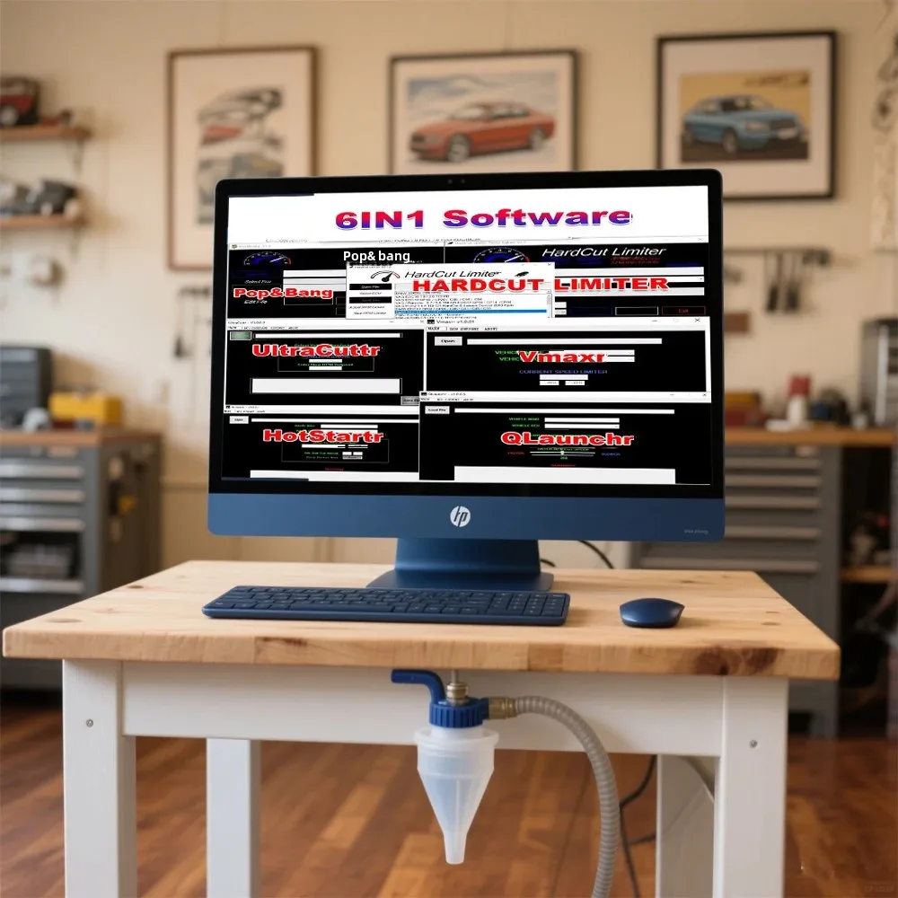 

ECU Software 6-in-1 Package for Diesel & Petrol Engines - HardCut Limiter UltraCuttr Pop&Bang HARDCUT VMAX HotStart QLaunchr