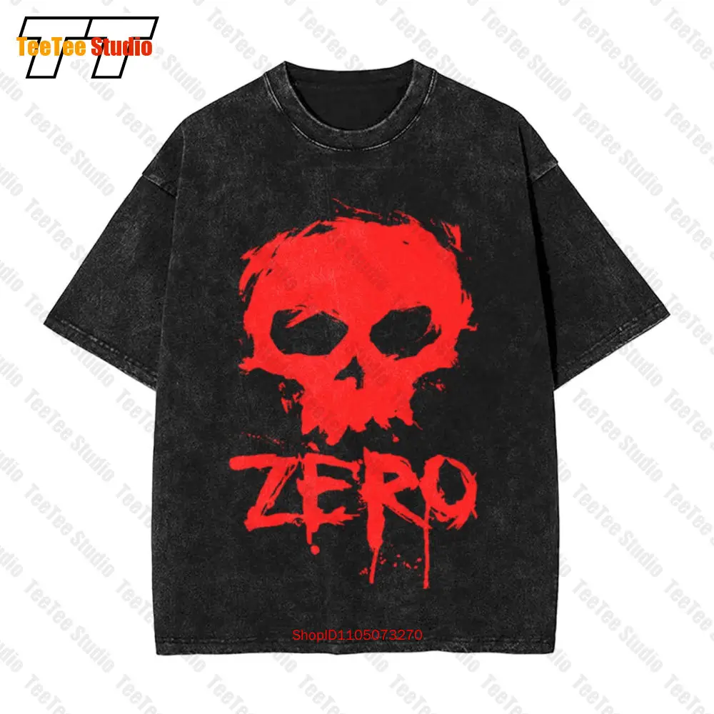 Винтажная футболка оверсайз Zero Skateboard Zero Blood Skull на заказ BD93 Винтажная футболка оверсайз Zero Skateboard Zero Blood Skull на заказ BD93