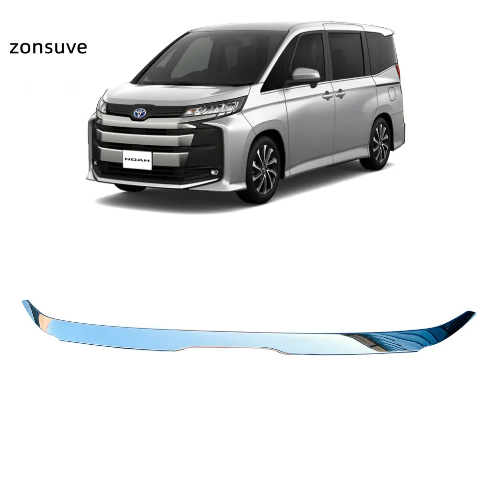 

Для Toyota Noah R90 Series 2022-2026: Эксклюзивная хромированная декоративная накладка на капот, элемент обвеса кузова
