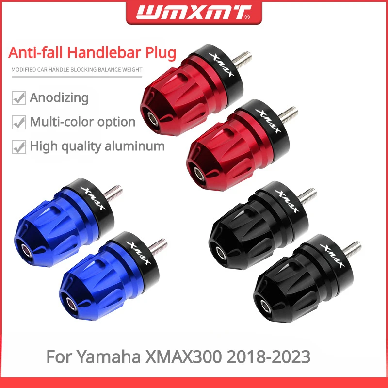 

Motorcycle Handlebar Bar End Weights For YAMAHA X-МАХ300 XМАX300 2018-2023 Handlebar Plugs CNC Aluminum Modification Accessories