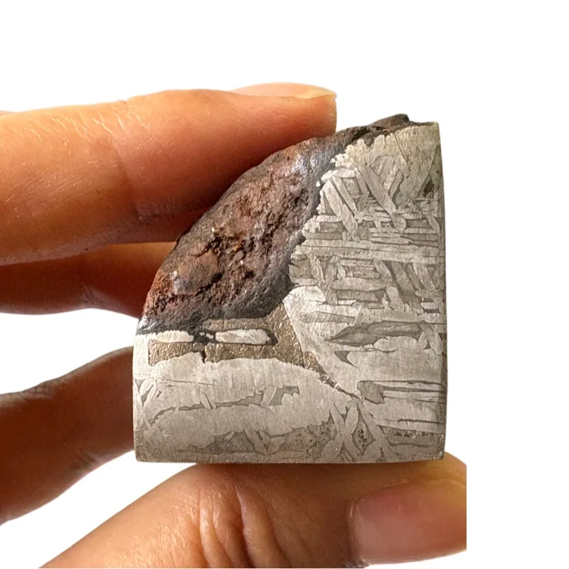 264.4g Muonionalusta Iron Meteorite Specimen Iron Meteorite Slice Natural Meteorite Material Collection - CC161