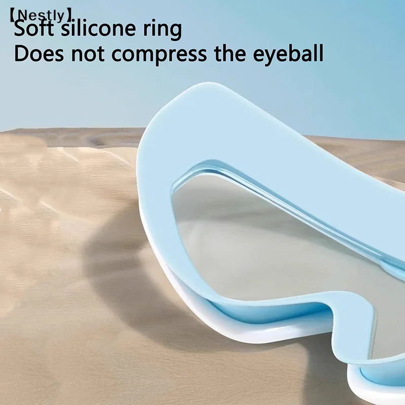 Schwimmbrille mit großem Rahmen für Kinder, hochwertige, beschlagfreie Schwimmbrille, wasserdichte HD-Schwimmbrille, Schwimmausrüstung〔Nest〕 – Detail 12