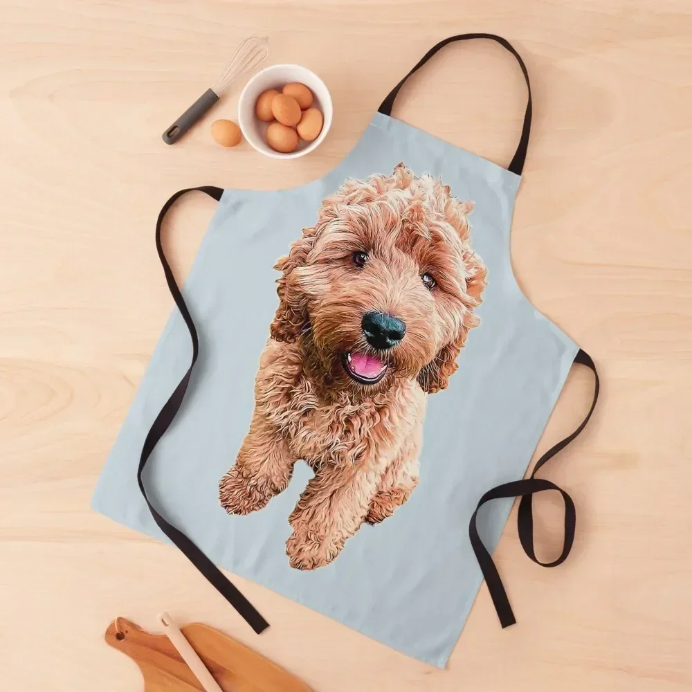 Cockapoo Cockerpoo Cute Doodle Puppy Dog Apron For Girl Cooking Clothes Apron