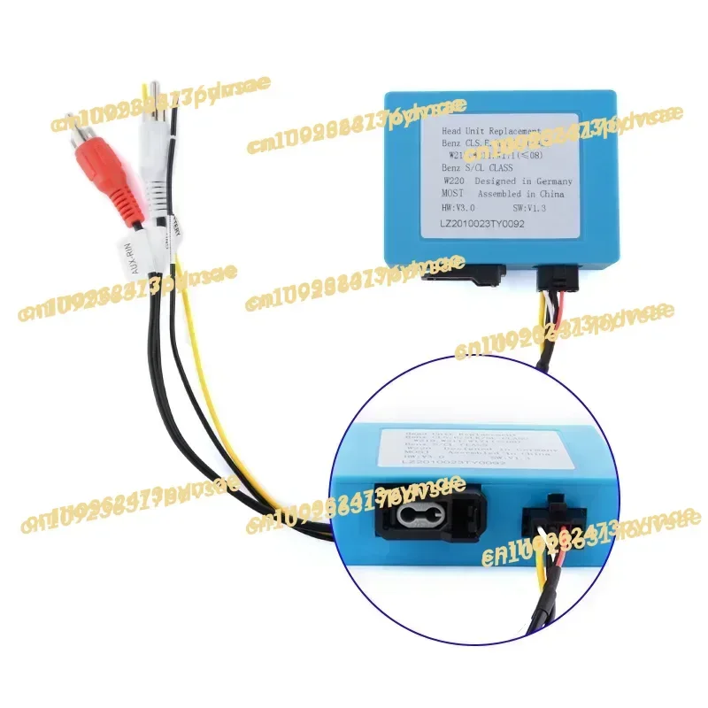 2025 2024 New  Junsun Car Stereo Radio Optical Fiber Decoder Box for Mercedes Benz CLS E CLASS W211 W219 R CLASS Accessories