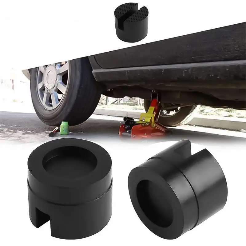 Jack Stand Rubber Pads Car Jack Pad Frame Rail Protector Jack Floor Pad For Keeping Pinch Weld Paint Metal Safe For Lift Stand