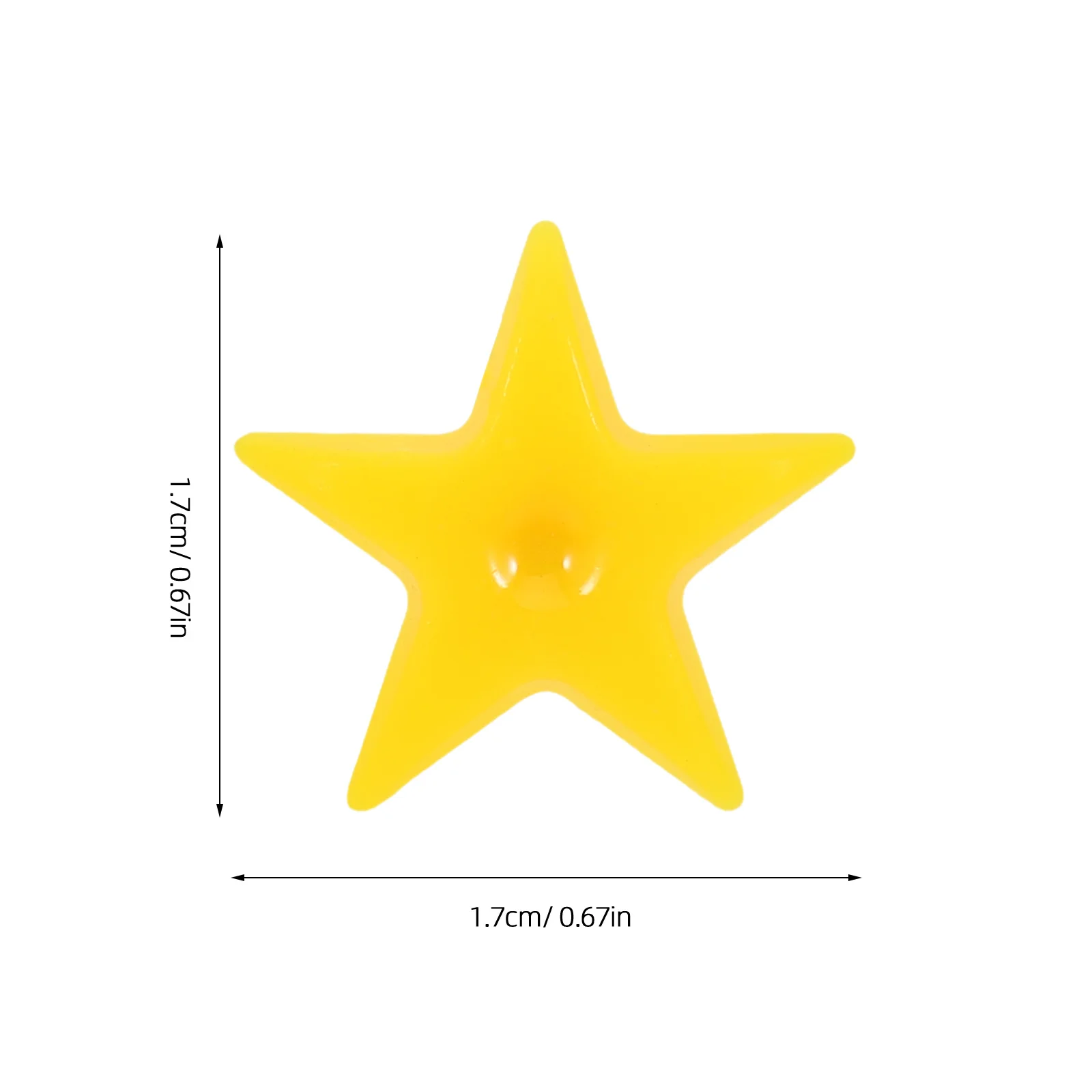 Puntine da disegno in metallo di plastica a forma di stella da 50 pezzi per bacheca in sughero, pannelli in tessuto schiuma, documenti di fissaggio, foto, poster, uso per l'home office