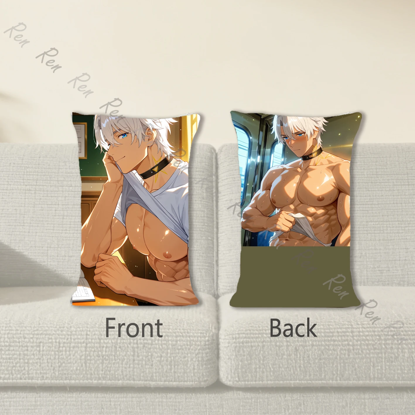 

Dakimakura Anime Phainon Pillow Cover Sofa Cushion Double-side Print Throw Pillow Case 40X60cm