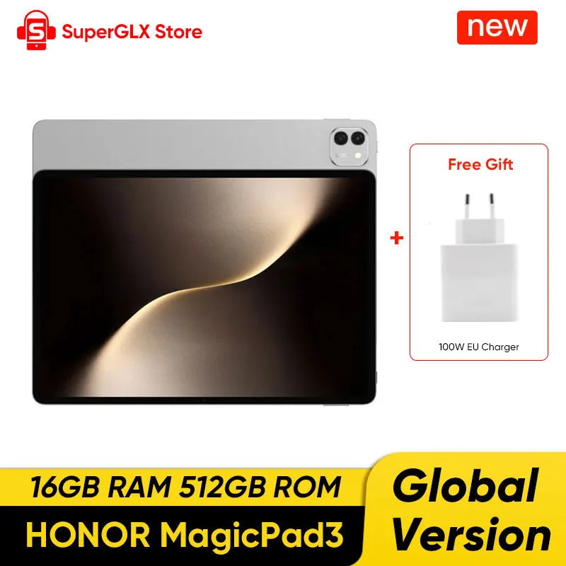 Global Version HONOR MagicPad 3 Tablet 16GB+512GB Snapdragon 8 Gen 3 13.3'' LCD 165Hz HONOR Eye Comfort Display 12450mAh Battery image 3