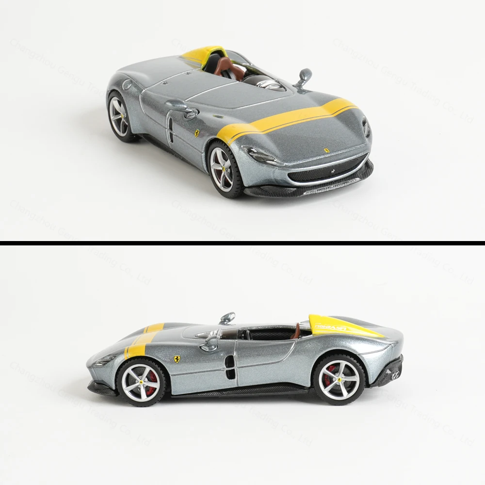 Bburago 1:43 Ferrari Monza SP1 Static Die Cast Vehicles Collectible Model Car Toys