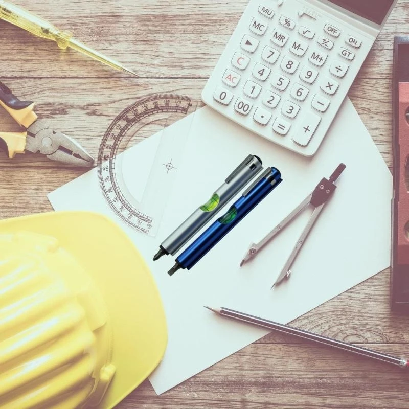 5asd Spirits Level Mini Blase genaues Aluminium leicht mit Magnetschraubendreher