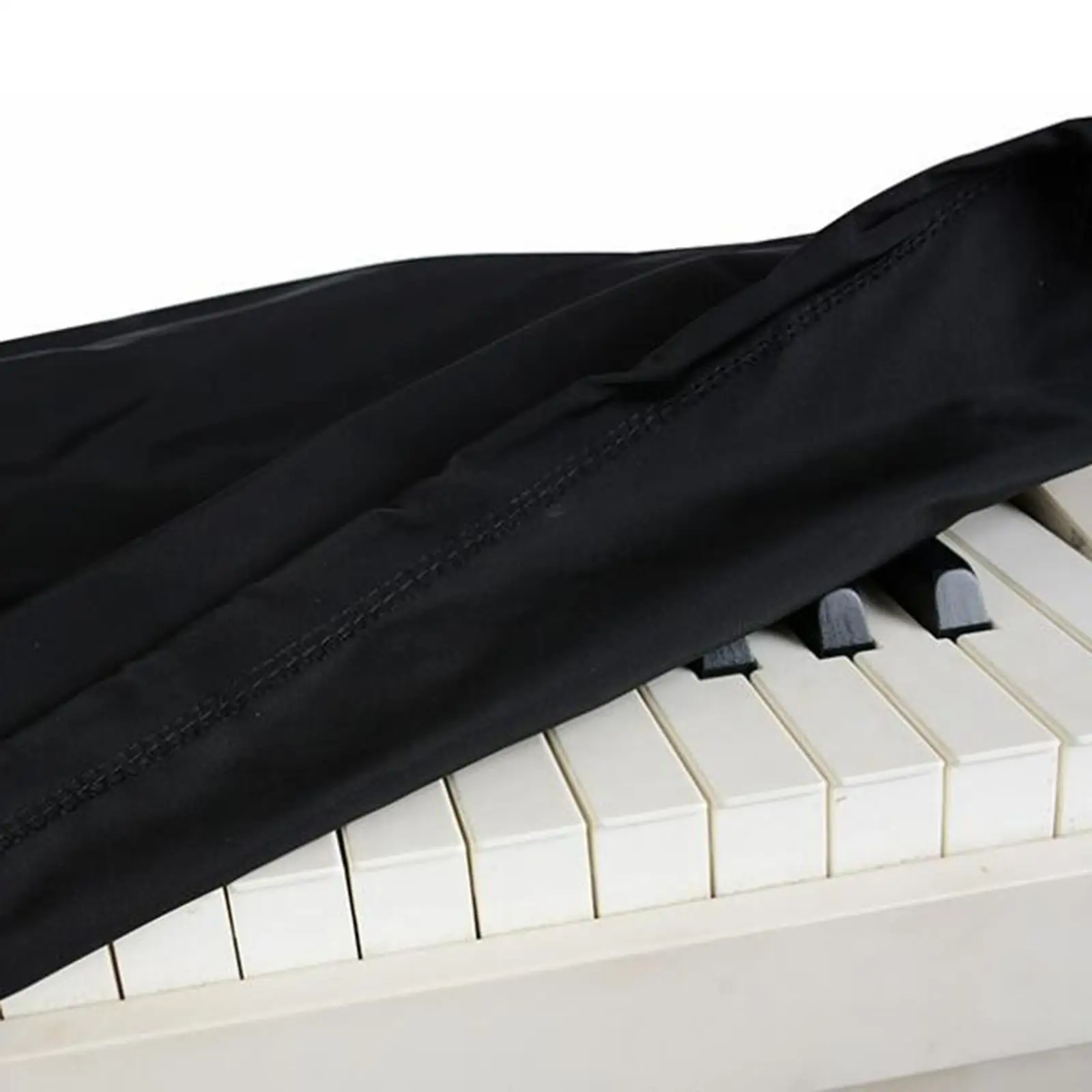 Waterproof Electronic Piano Keyboard Cover with Adjustable Fit Polyester Dustproof for 61 Key 88 Key Instrument Keyboard