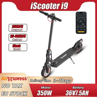 ISCOOTER I9 Electric Scooter 350W Motor 36V 7.5AH Battery Folding E-scooters 5-inch Off-road Tires Adult City Electric scooter