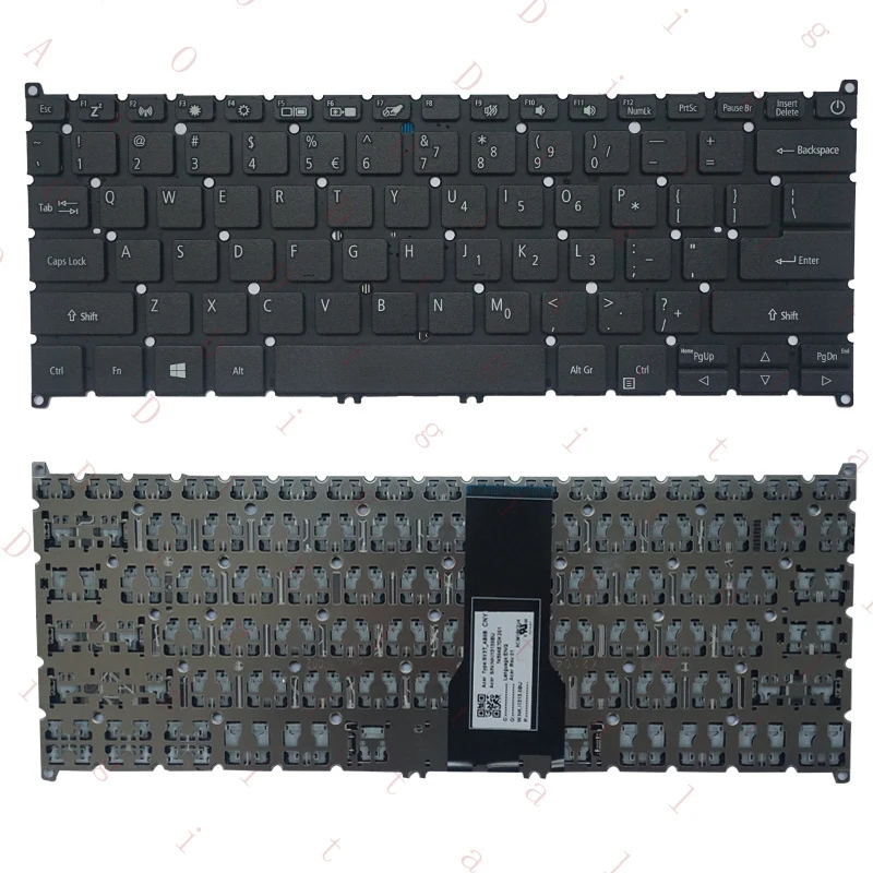 

Клавиатура A подходит для ноутбуков Acer N16C4 SF313-52 S40-53 51 N20C4.