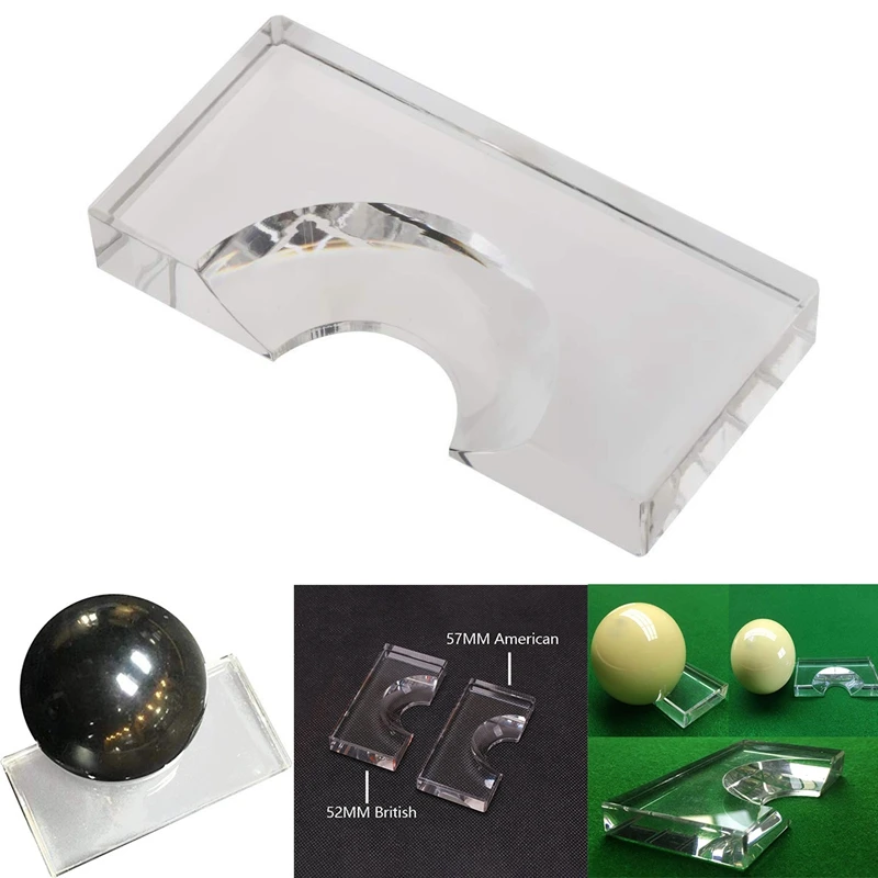 Snooker Transparent Clear Billiards Ball Position Marker Snooker Balls Fixation Location Accessories Tools