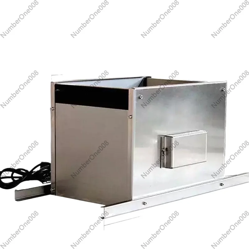 Electric Grape Crusher-Destemmer 180 RPM, 1.5 Ton/H 304 Stainless Steel Fruit Crusher for Wine Making