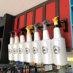 1pc Ultra-piękna kropla wody mgły cylindryczne butelka z rozpylaczem HDPE odporna na czynniki chemiczne, Spray do QD cieczy Auto szczegóły