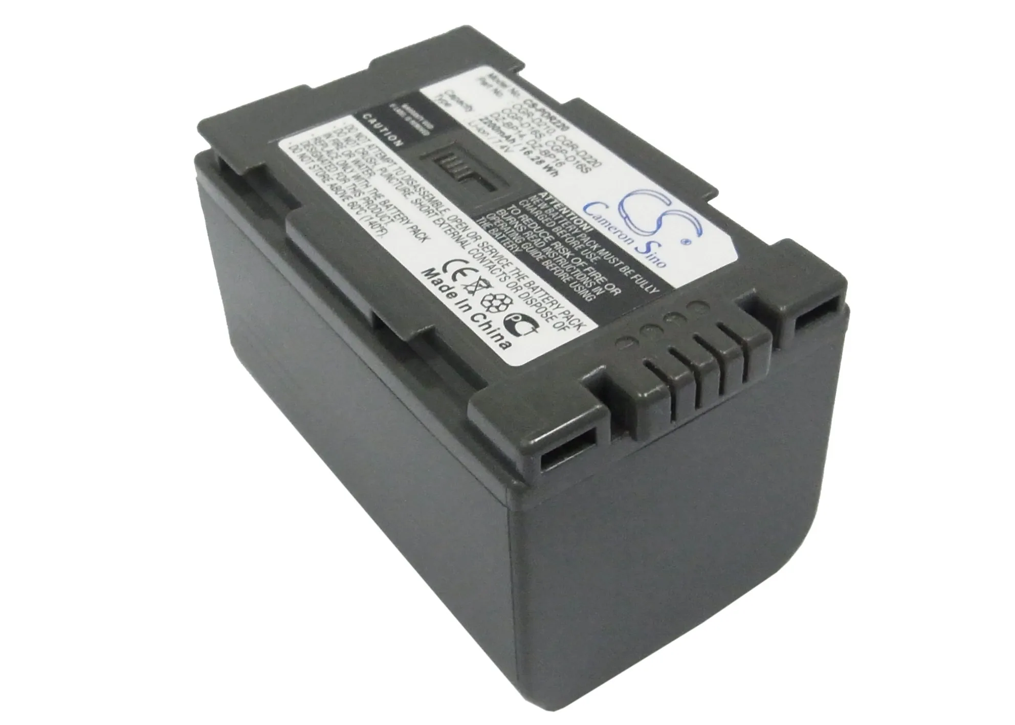 Camera Battery For AG-DVC60 AG-DVC62 AG-DVX100A  AG-DVX100B AG-DVX100BE AG-DVX102A AG-DVX102B AG-HVX200 CGR-D16A/1B CGR-D16SE/1B