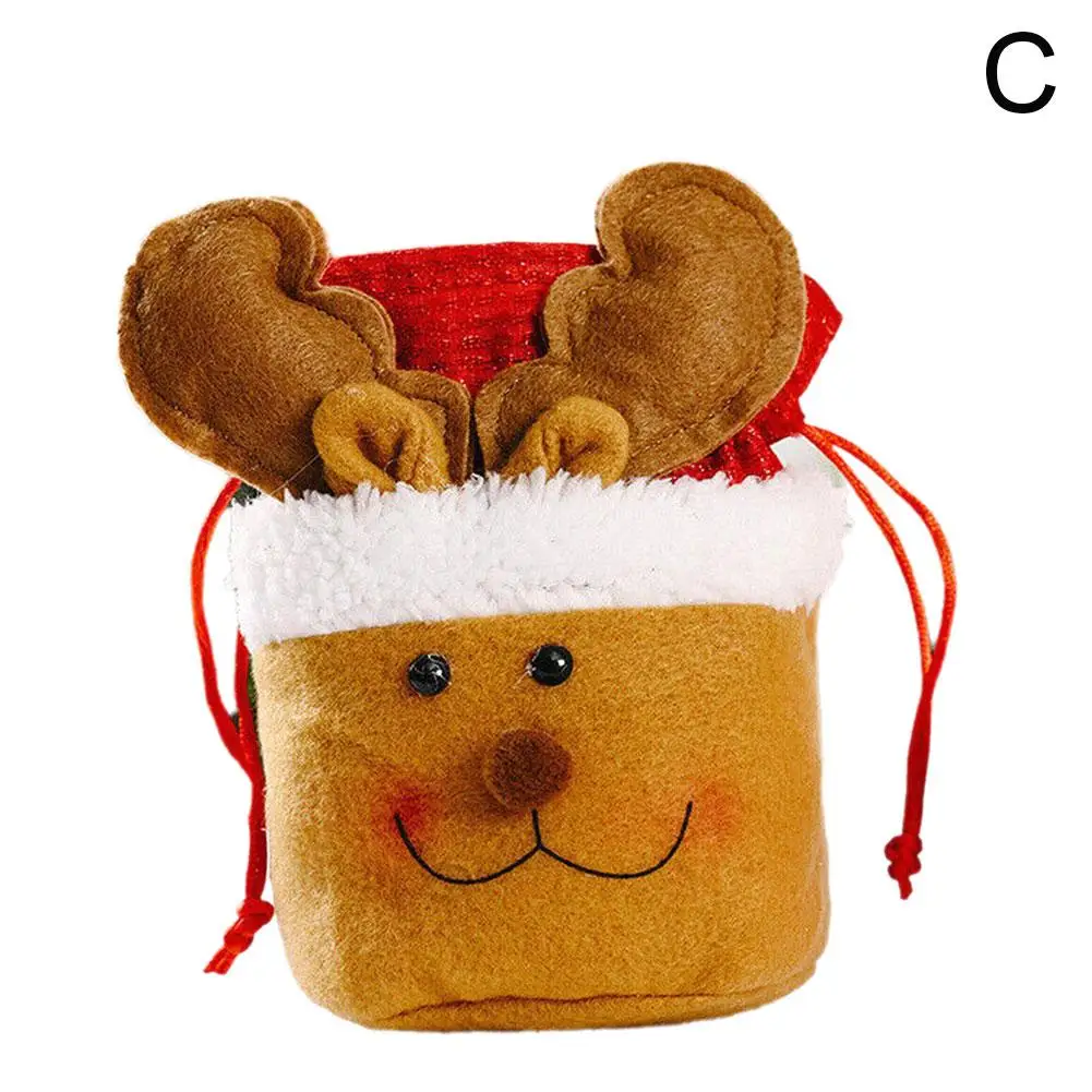 子供のためのサンタクロースのクリスマスバッグ,絶妙な収納バッグ,ストッキングのハンドバッグ,キャンディープリントの装飾,クリスマスギフト,新しい,2022,t2c4