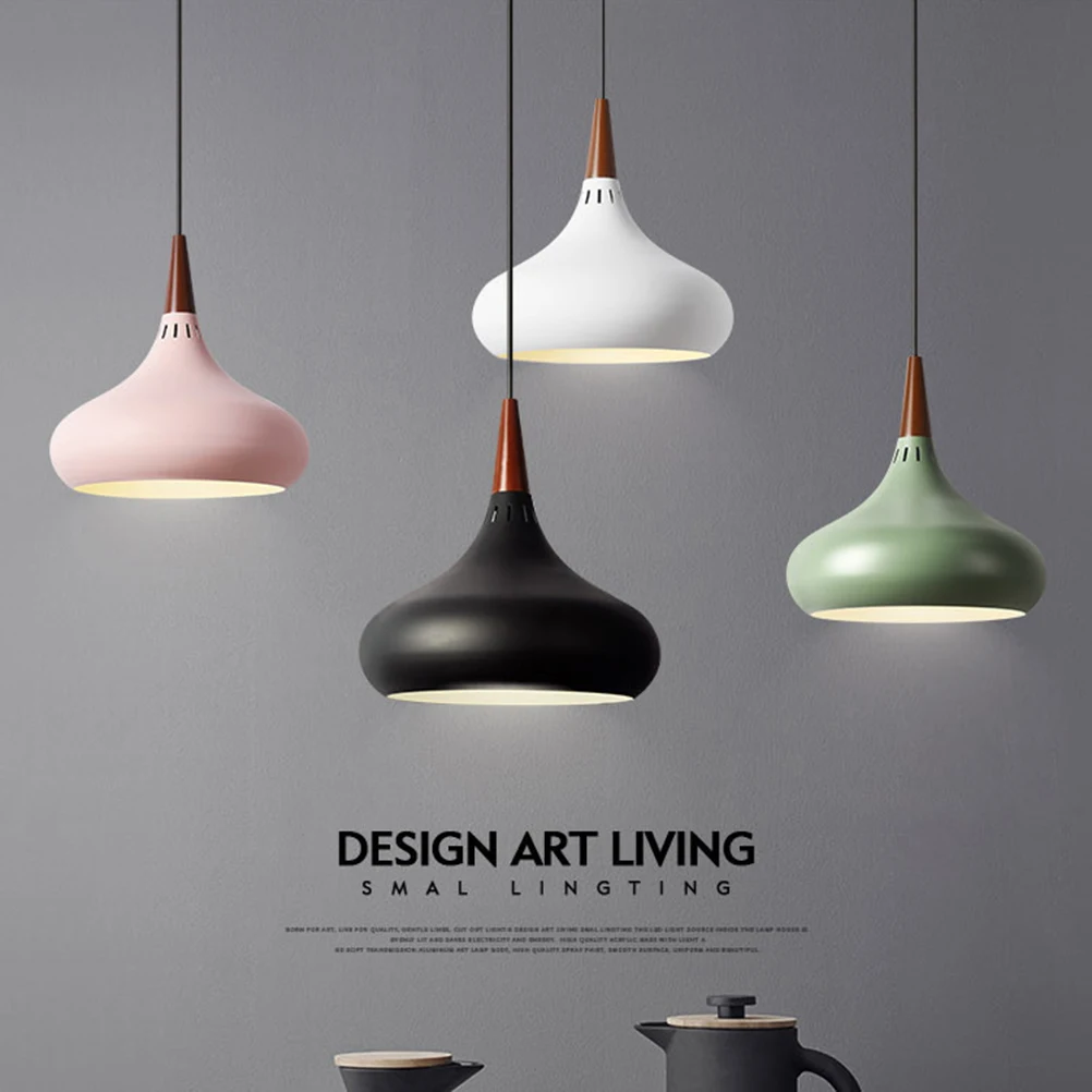 

Nordic Simple Chandeliers Ceiling Light Kitchen Bedroom Lamp Retro Pendant Light Fixture Friendly for Home