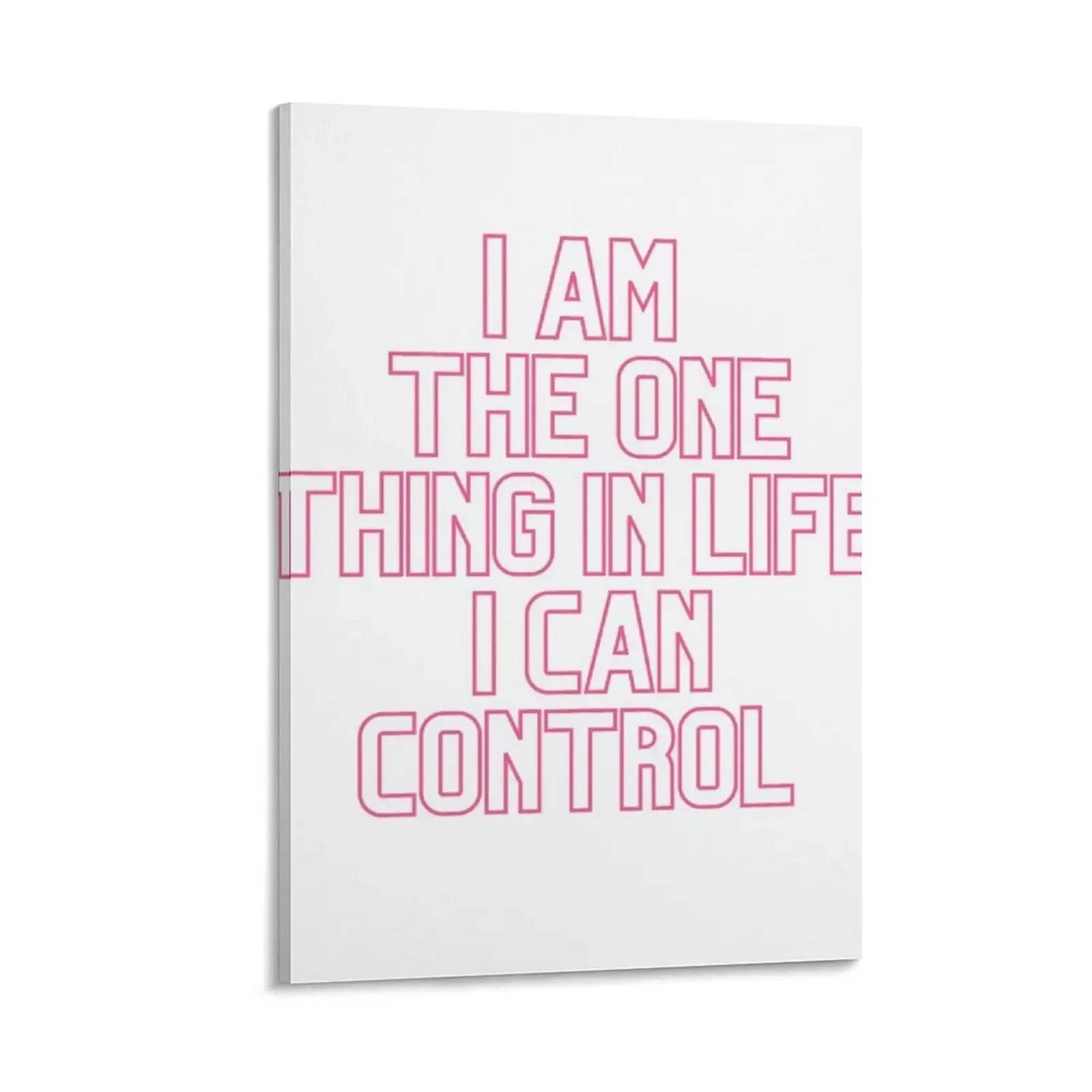 

The one thing in life I can control. Canvas Painting art anime poster canvas wall decoration