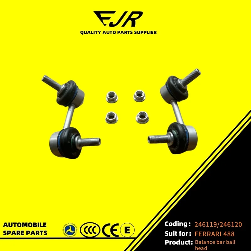 

246119 246120 for Ferrari 488 458 front balance rod boom front stabilizer rod connecting rod ball head