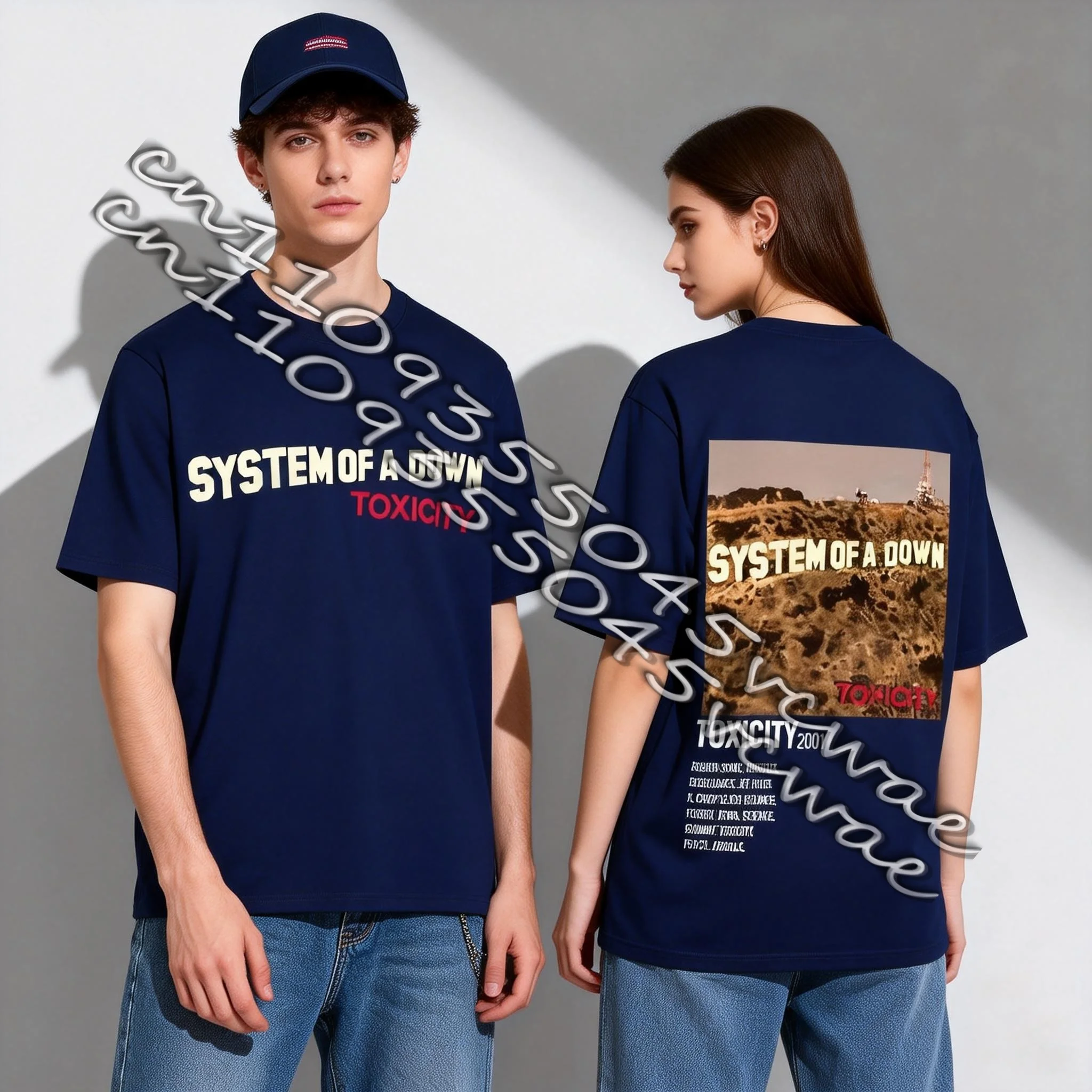 

Винтажные футболки с символикой рок-группы System of A Down Toxicity Tour, мужские и женские, в готическом стиле, панк-рок, хип-хоп, MOTO